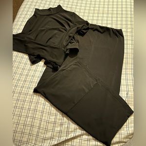 Two piece top and skirt